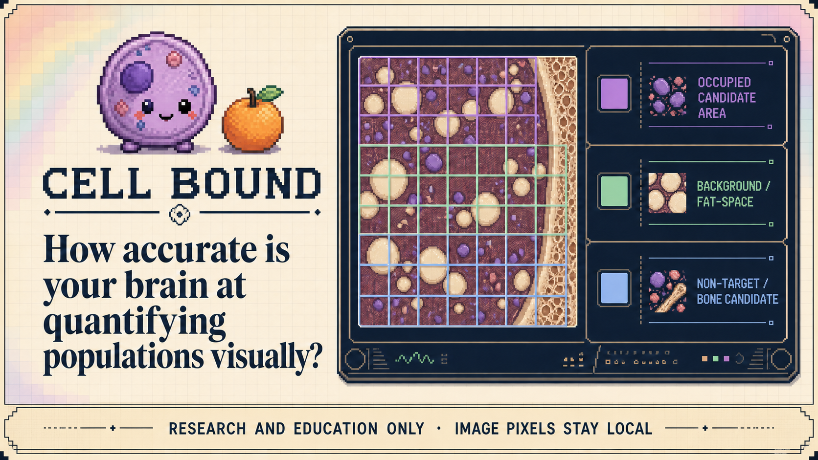 Cell Bound project overview — research and education only